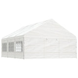 Vidaxl Gazebo med tag 6,69x5,88x3,75 m polyethylenhvide