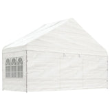 Vidaxl Gazebo med tag 6,69x5,88x3,75 m polyethylenhvide