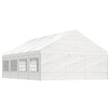 Vidaxl Gazebo med tag 8.92x5.88x3.75 m polyethylenhvide