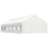 Vidaxl Gazebo med tag 13.38x5.88x3.75 m polyethylenhvide