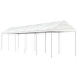 Vidaxl Gazebo med tag 11.15x2.28x2.69 m polyethylenhvide