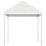 Vidaxl Gazebo med tag 15.61x2.28x2.69 m polyethylenhvide