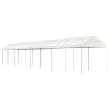 Vidaxl Gazebo med tag 17.84x2.28x2.69 m polyethylenhvide