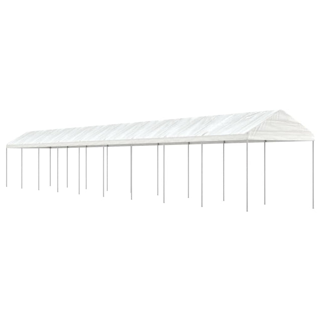 Vidaxl Gazebo med tag 20.07x2.28x2.69 m polyethylenhvide