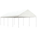 Vidaxl Gazebo med tag 8.92x4.08x3.22 m polyethylenhvide