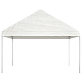 Vidaxl Gazebo med tag 8.92x4.08x3.22 m polyethylenhvide