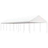Vidaxl Gazebo med tag 15.61x4.08x3.22 m polyethylenhvide