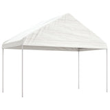 Vidaxl Gazebo med tag 15.61x4.08x3.22 m polyethylenhvide