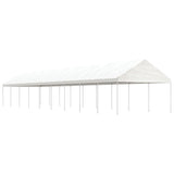 Vidaxl Gazebo med tag 20.07x4.08x3.22 m polyethylenhvide