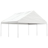 Vidaxl Gazebo med tag 4.46x5.88x3.75 m polyethylenhvide