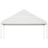 Vidaxl Gazebo med tag 4.46x5.88x3.75 m polyethylenhvide