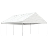 Vidaxl Gazebo med tag 6,69x5,88x3,75 m polyethylenhvide