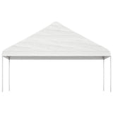 Vidaxl Gazebo med tag 6,69x5,88x3,75 m polyethylenhvide