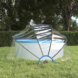 Vidaxx Swimming Pool Cover Round 315x158 cm PVC