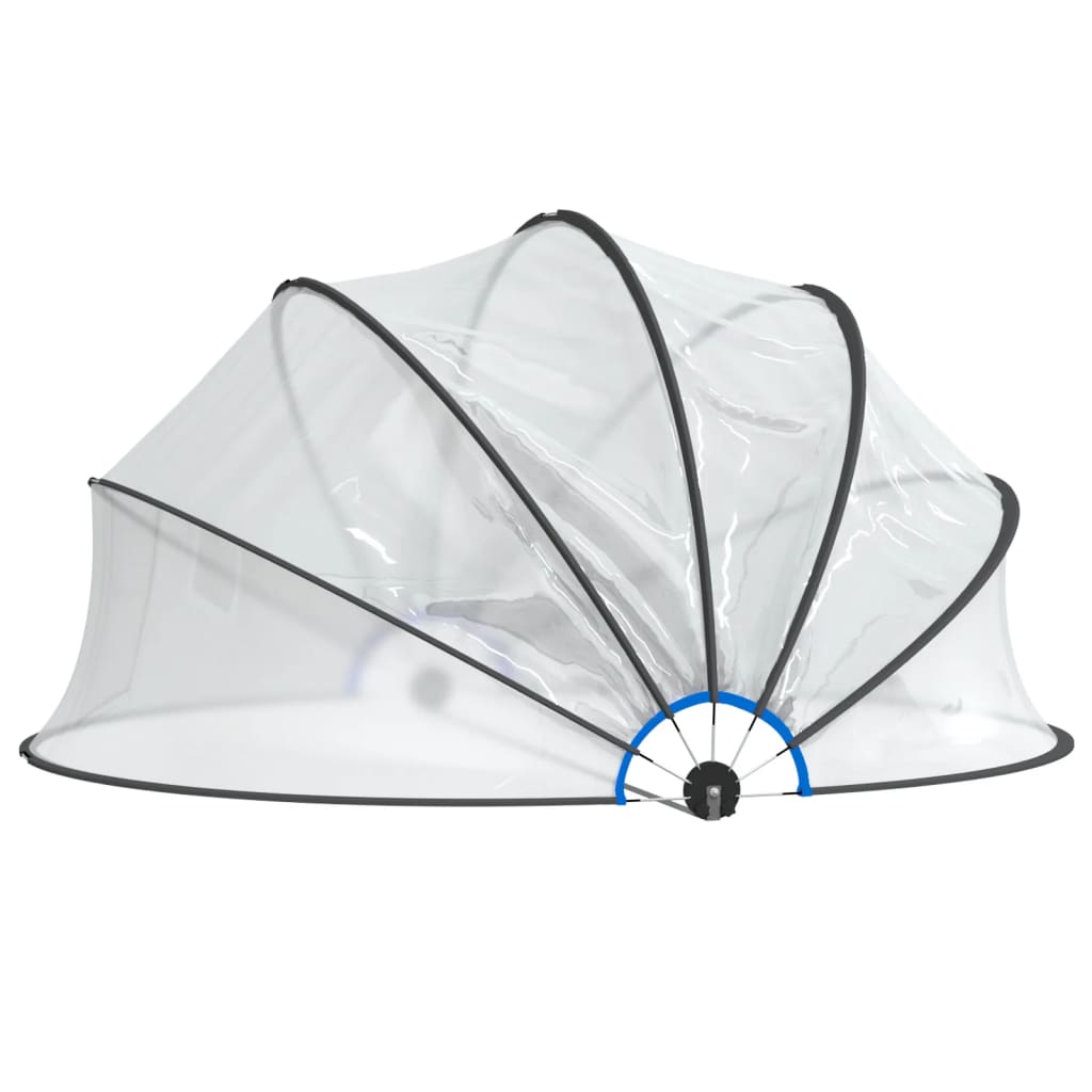 Vidaxx Swimming Pool Cover Round 467x234 cm PVC