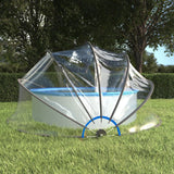 Vidaxx Swimming Pool Cover Round 467x234 cm PVC