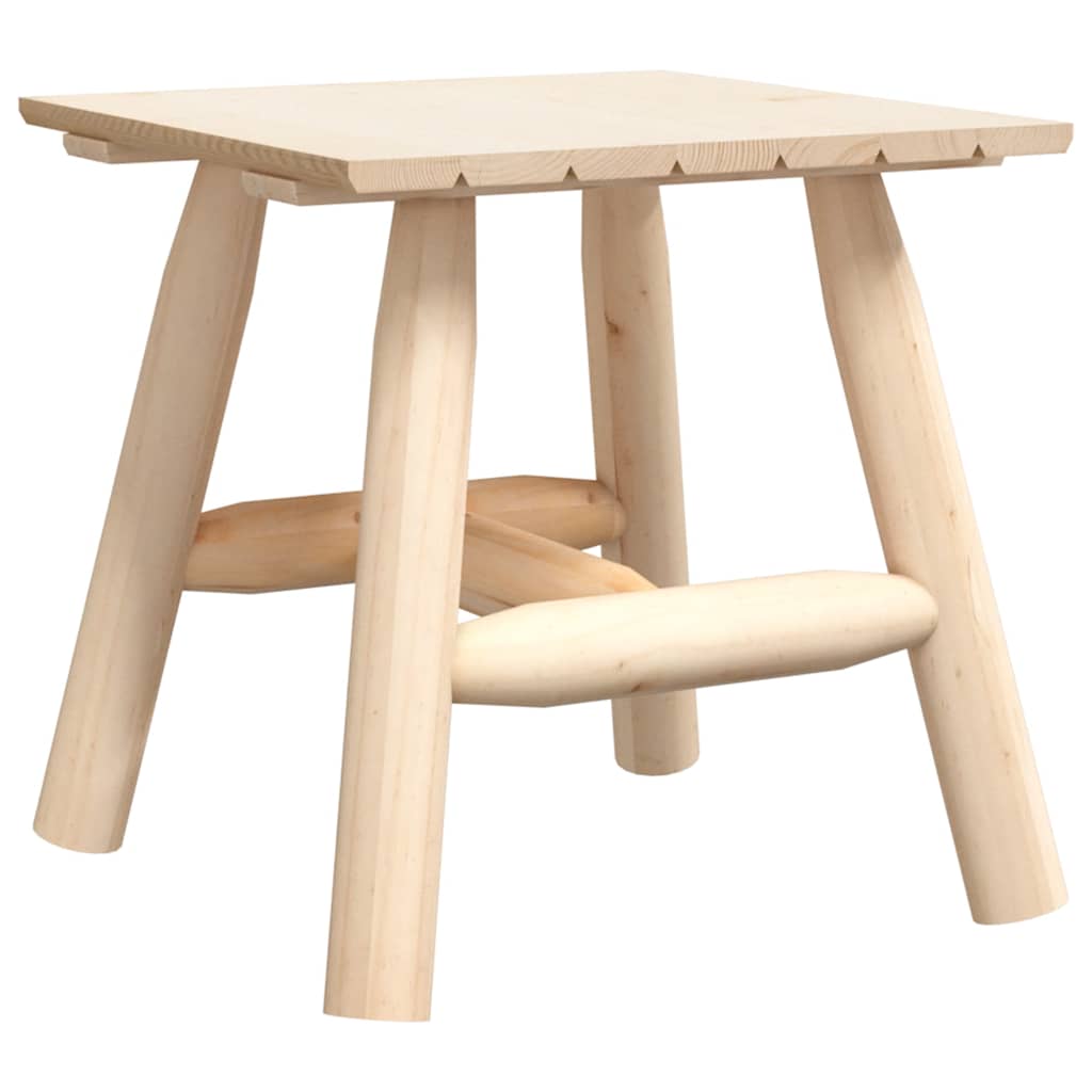 Vidaxl bijzettafel 49x49x50 cm massief vurenhout