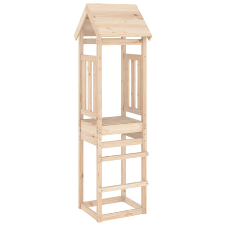Vidaxl Play Tower 52.5x46.5x206.5 cm Fast fyrretræ