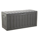 Vidaxx opbevaringsboks 118x53x57 cm polypropylen sort