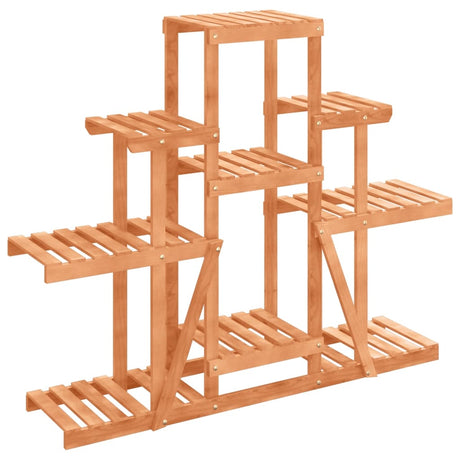 Vidaxx Flower Stand 110x25x96 cm fast fyrretræ