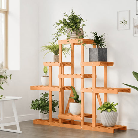 Vidaxx Flower Stand 110x25x96 cm fast fyrretræ
