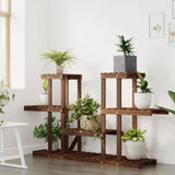 Vidaxl Plant Stand 110x25x73 cm Solid fyrretræ