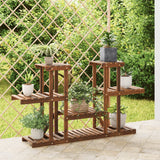 Vidaxl Plant Stand 110x25x73 cm Solid fyrretræ