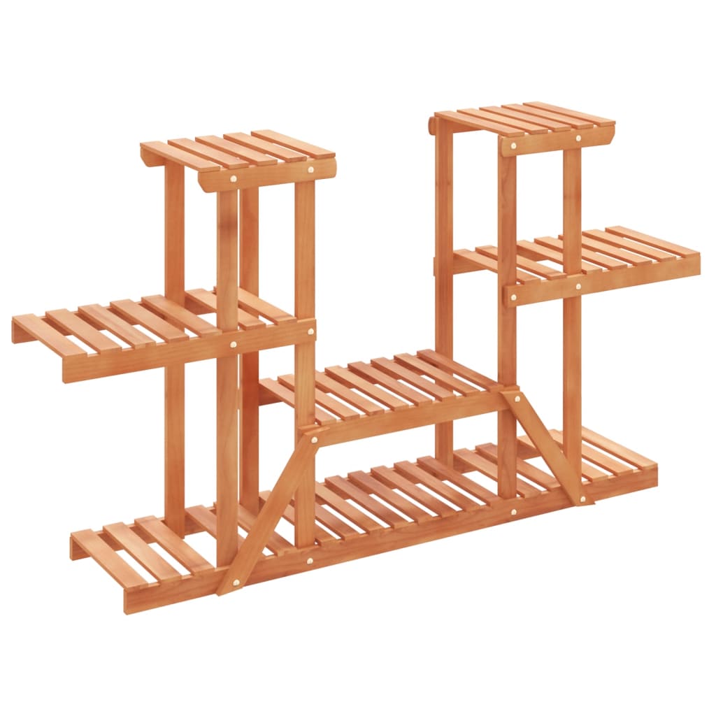 Vidaxl Plant Stand 110x25x73 cm Solid fyrretræ