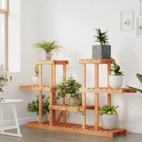 Vidaxl Plant Stand 110x25x73 cm Solid fyrretræ
