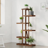 Vidaxx Plant Stand 75x25x140,5 cm fast fyrretræ