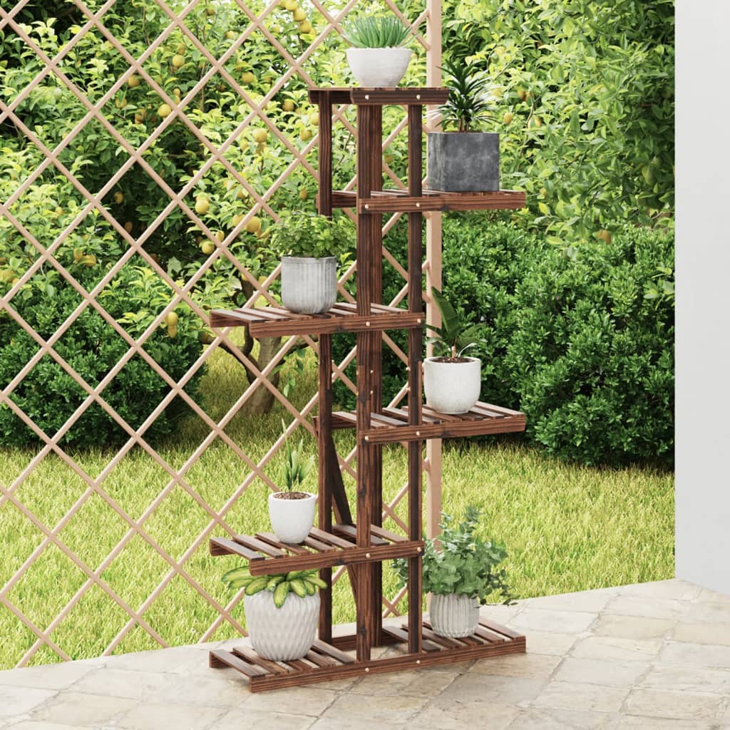 Vidaxx Plant Stand 75x25x140,5 cm fast fyrretræ