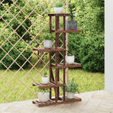 Vidaxx Plant Stand 75x25x140,5 cm fast fyrretræ