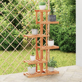 Vidaxx Plant Stand 75x25x140,5 cm fast fyrretræ