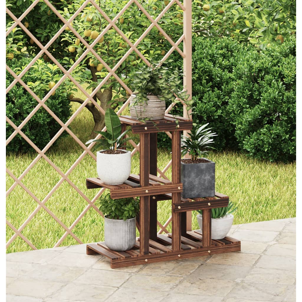 Vidaxx Plant Stand 58x25x51 cm fast fyrretræ