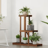 Vidaxx Plant Stand 81x25x75,5 cm fast fyrretræ