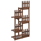 Vidaxx Plant Stand 60x25x130 cm fast fyrretræ