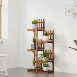 Vidaxx Plant Stand 60x25x130 cm fast fyrretræ