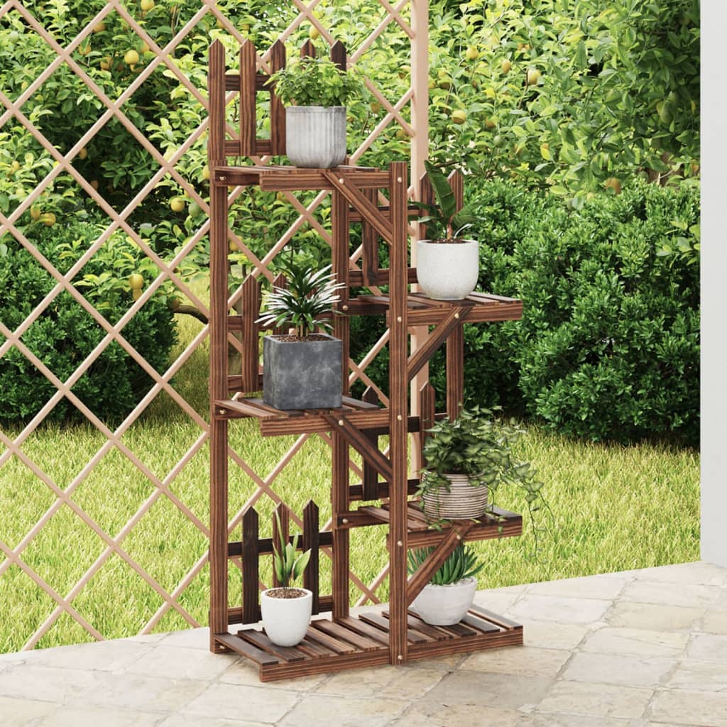 Vidaxx Plant Stand 60x25x130 cm fast fyrretræ