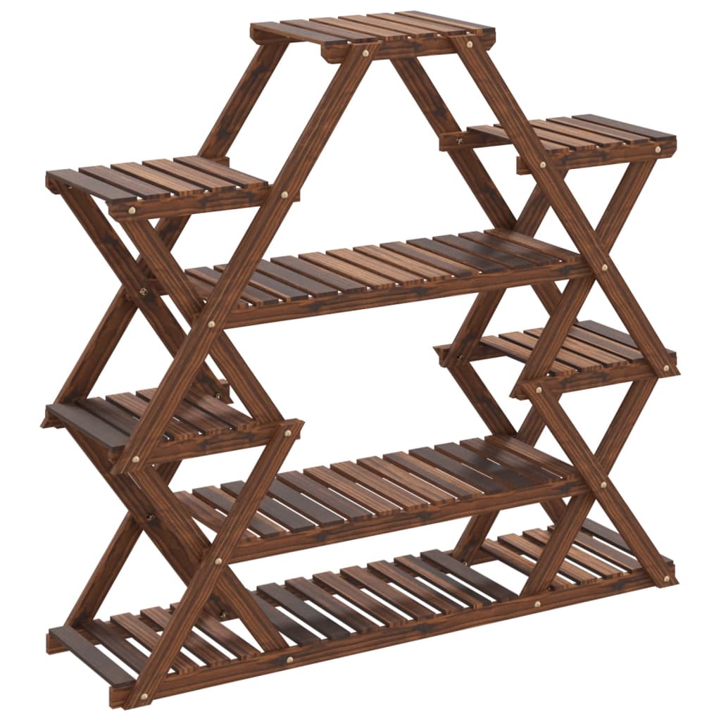 Vidaxx Plant Stand 110x25x105 cm fast fyrretræ