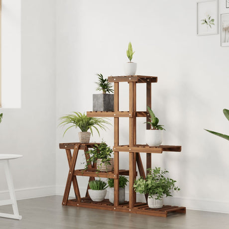 Vidaxx Plant Stand 95x25x96 cm fast fyrretræ