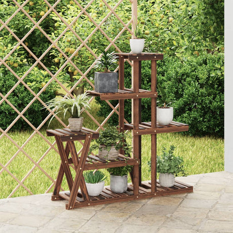 Vidaxx Plant Stand 95x25x96 cm fast fyrretræ