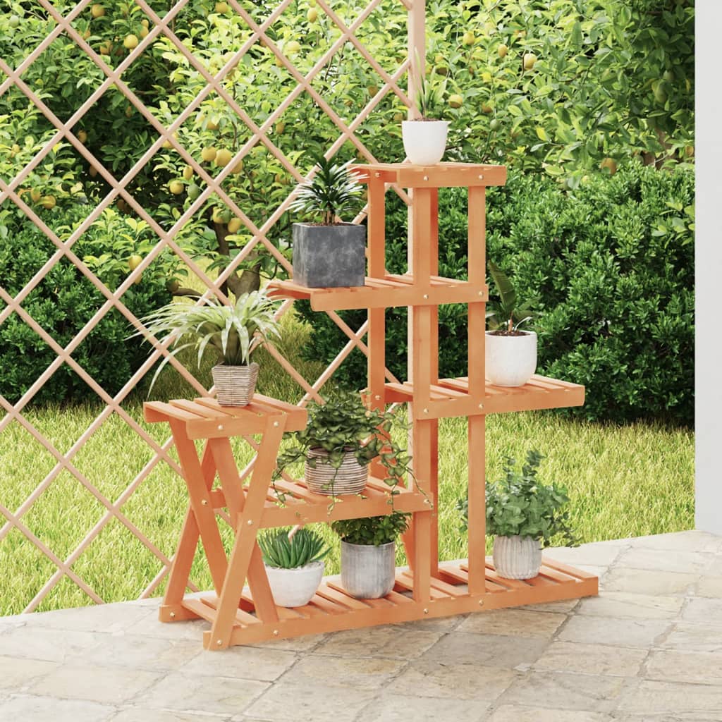 Vidaxx Plant Stand 95x25x96 cm fast fyrretræ