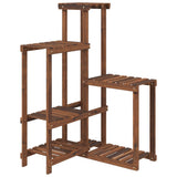 Vidaxx plantestand 62,5x61,5x101,5 cm massivt fyrretræ