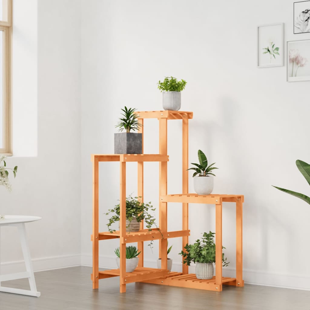 Vidaxx Plant Stand 62,5x61,5x101,5 cm fast fyrretræ
