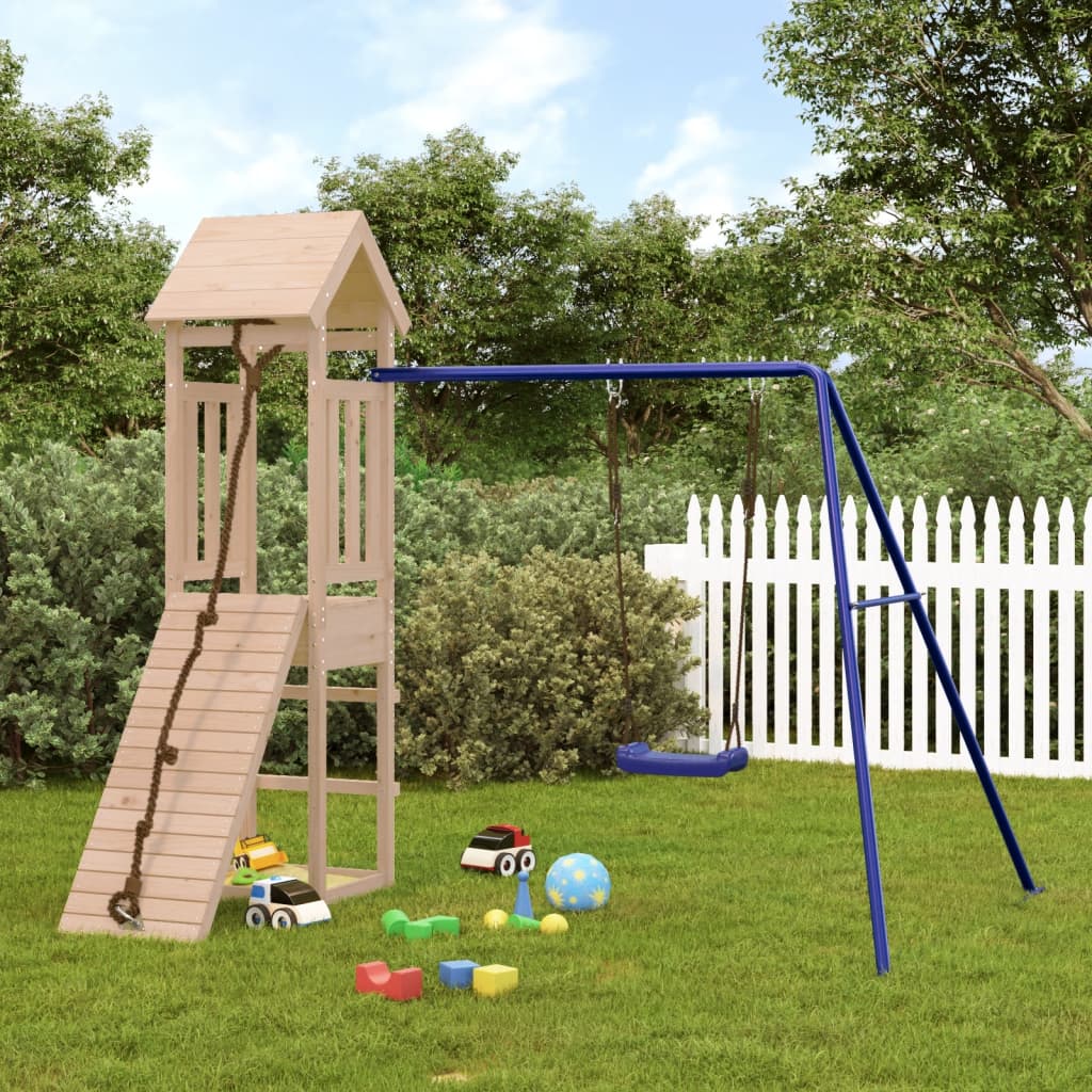 Vidaxl Playhouse Solid Pine Wood