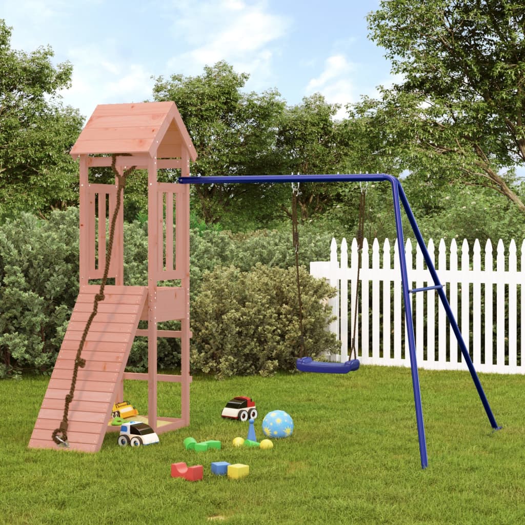 Vidaxl Playhouse Solid Douglas Wood