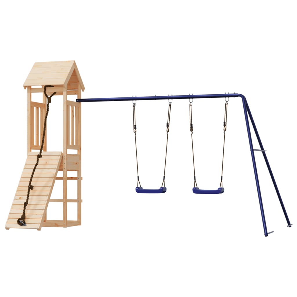 Vidaxl Playhouse Solid Pine Wood