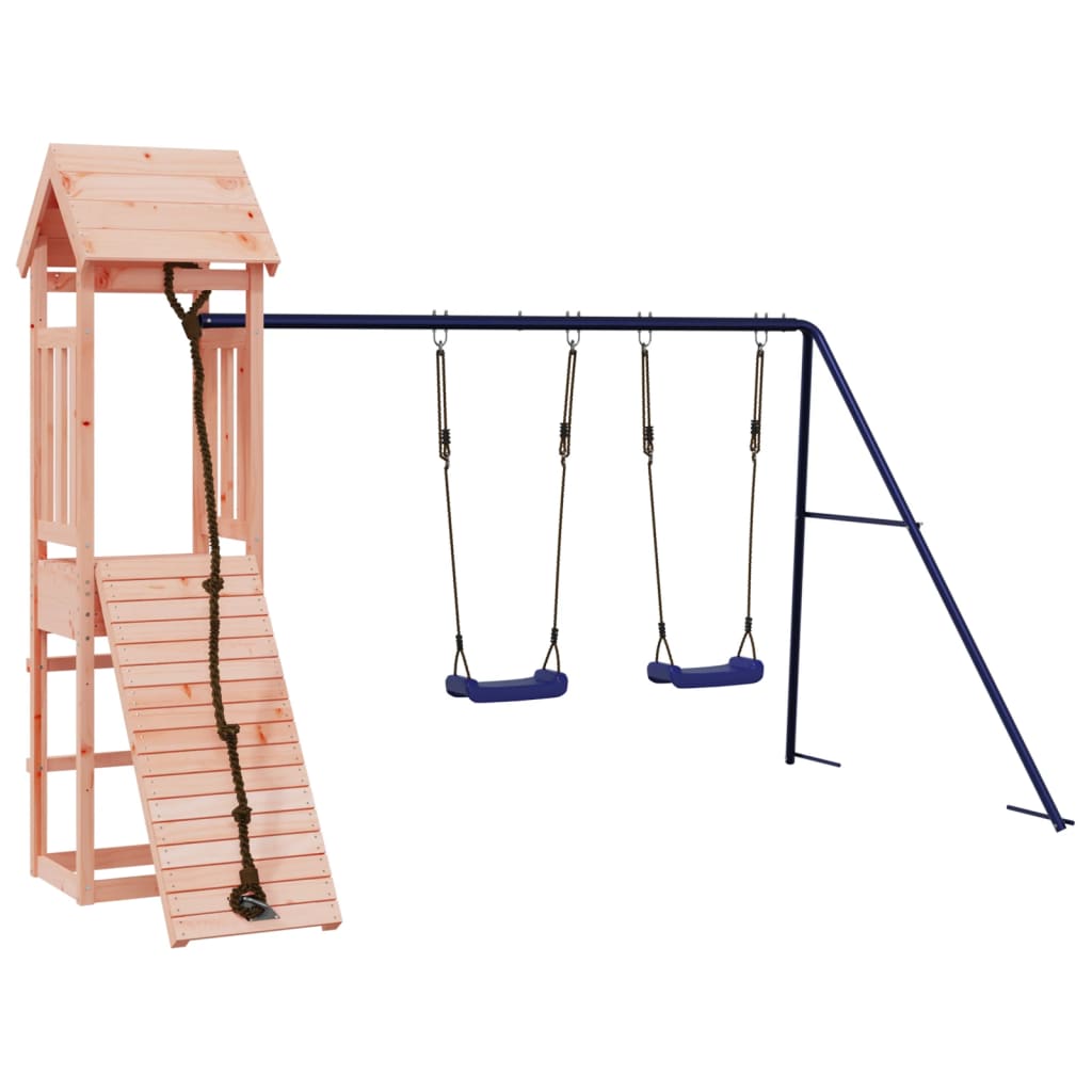 Vidaxl Playhouse Solid Douglas Wood