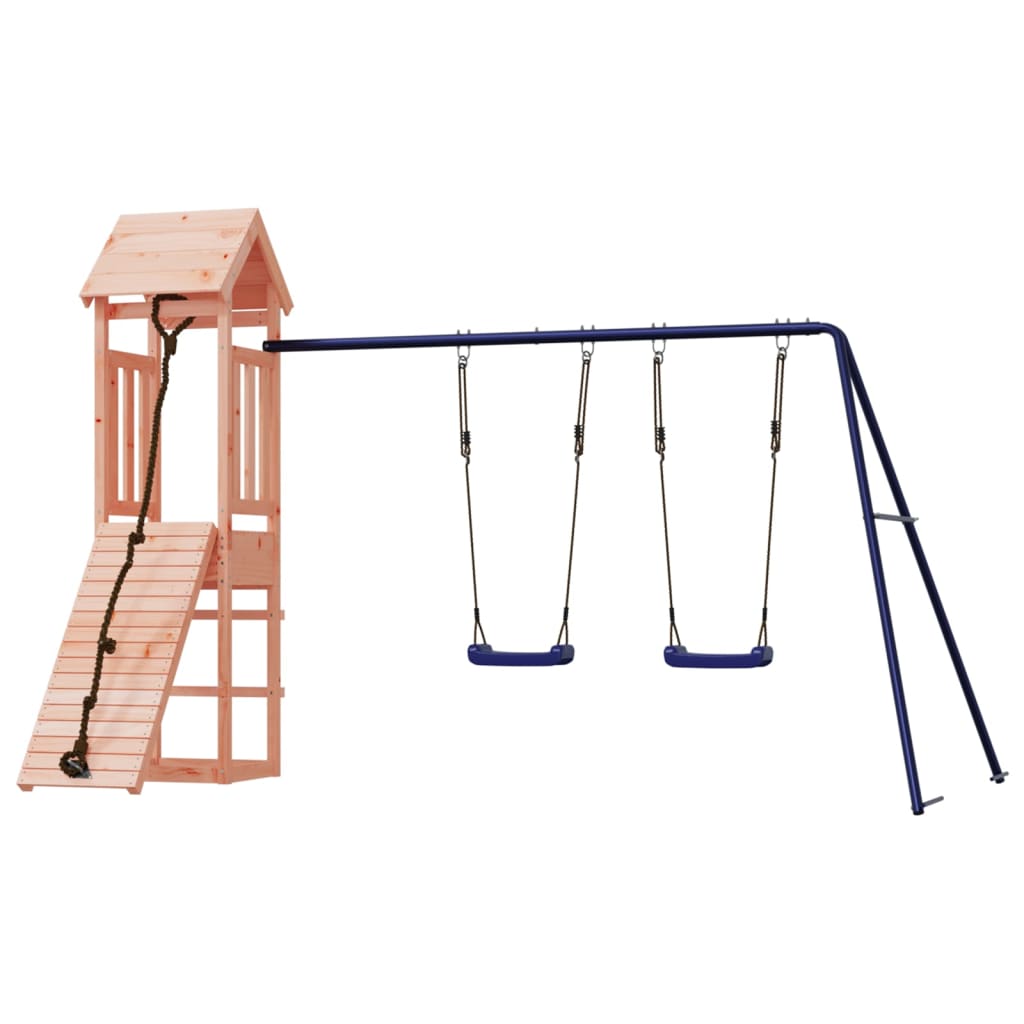 Vidaxl Playhouse Solid Douglas Wood