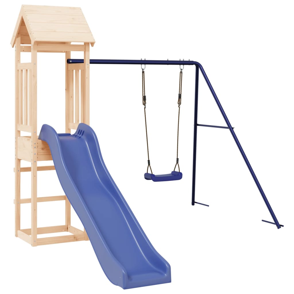 Vidaxl Playhouse Solid Pine Wood